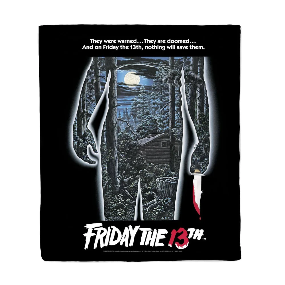 Friday 13th Fleece Deken - M Afbeelding 1