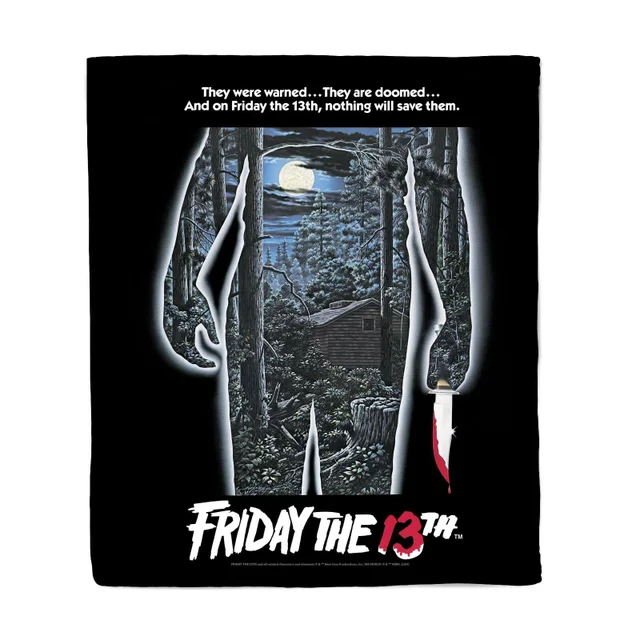 Friday 13th Fleece Deken