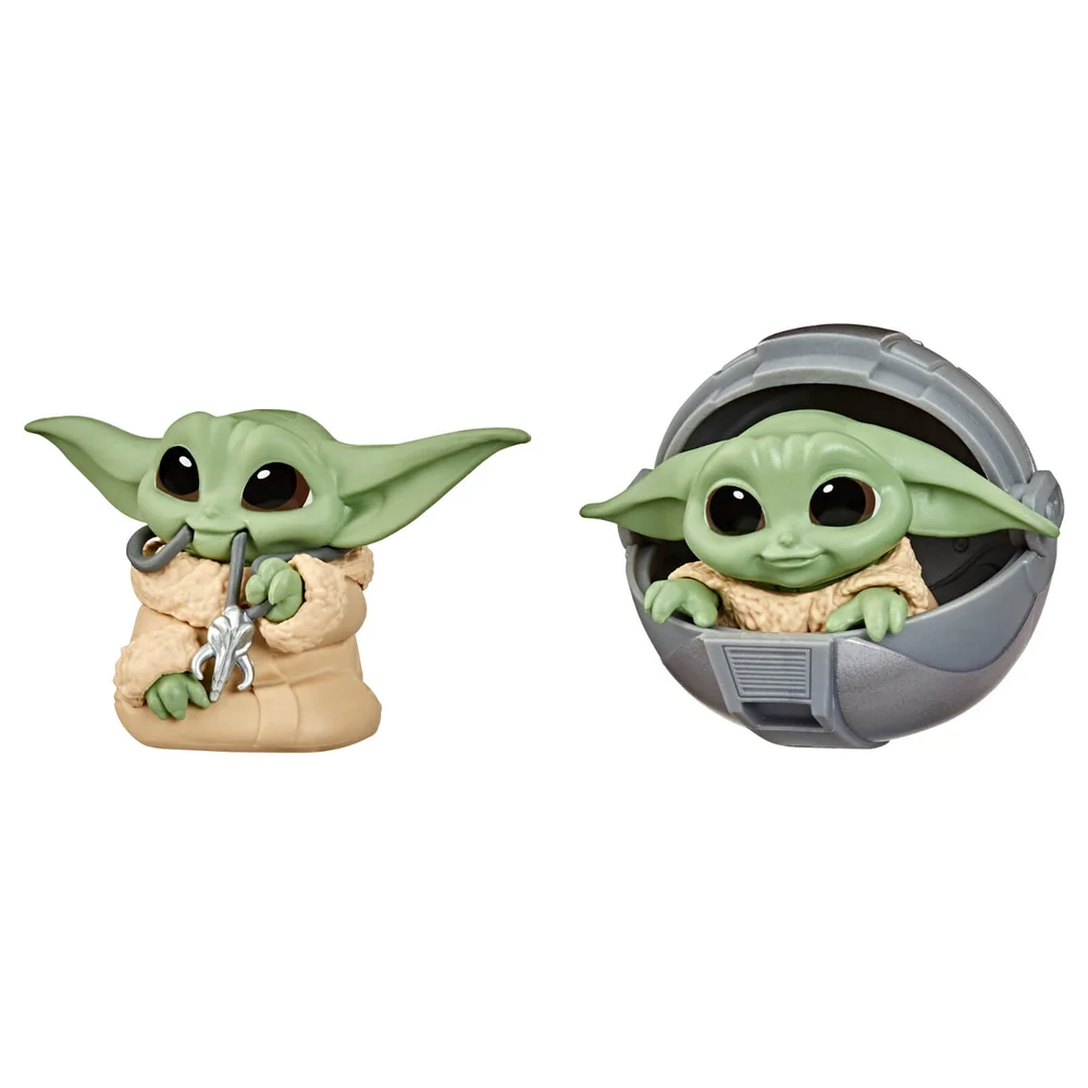 Hasbro Star Wars The Bounty Collection De Kinderwagen en Mandalorian Halsband 2 Pack Figuren Afbeelding 1