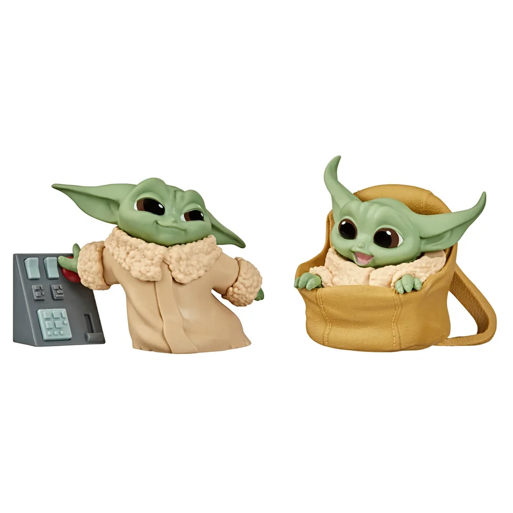 Hasbro Star Wars The Bounty Collection The Child Speeder Ride and Touching Buttons 2 Pack Figures Afbeelding 1