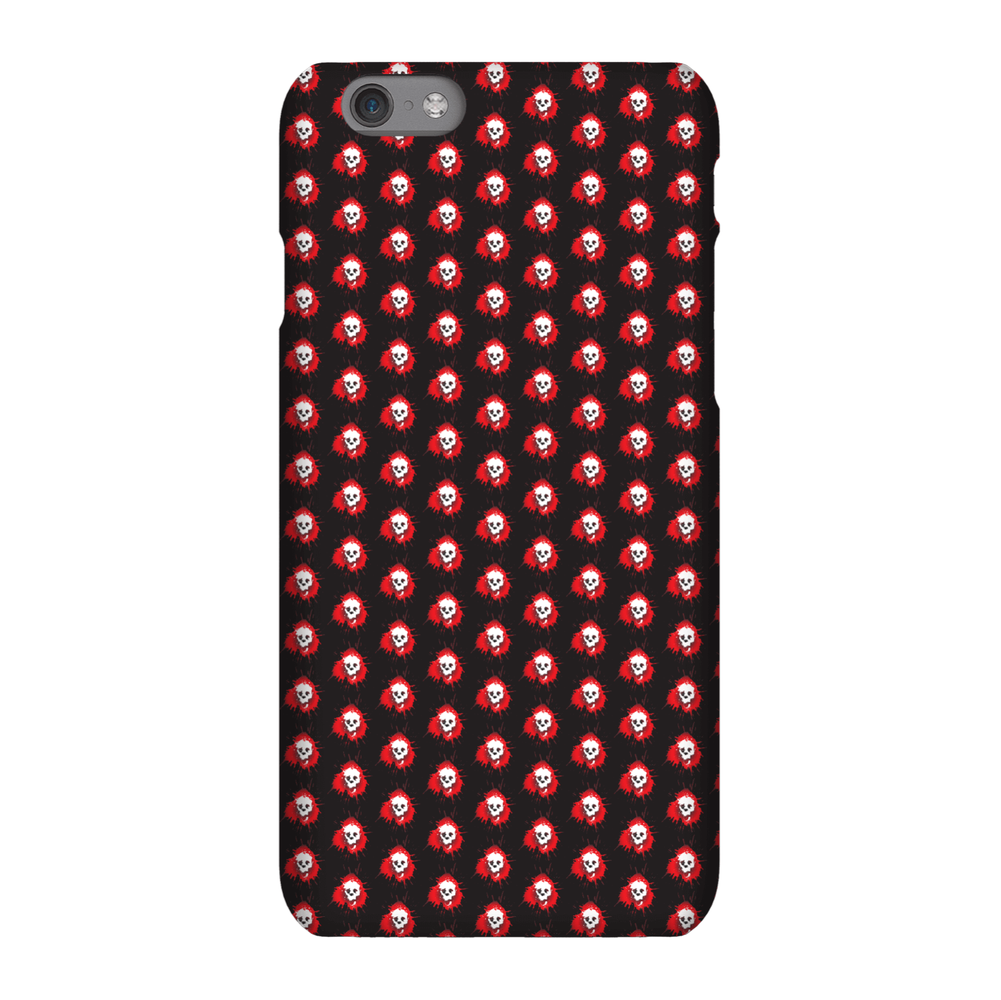 Grimmfest Skull Logo Pattern Phone Case for iPhone and Android - iPhone 5/5s - Snap case - mat Afbeelding 1