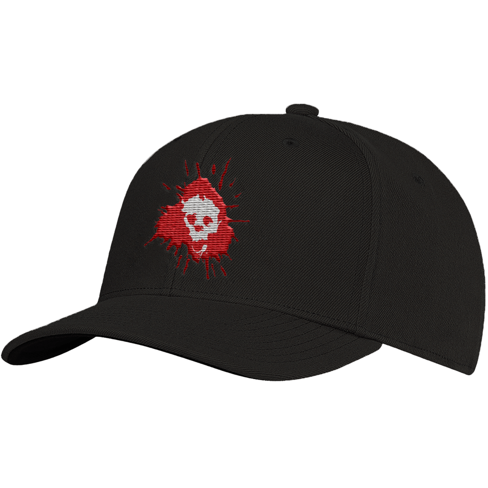 Grimmfest Skull Logo Embroidered Cap Afbeelding 1