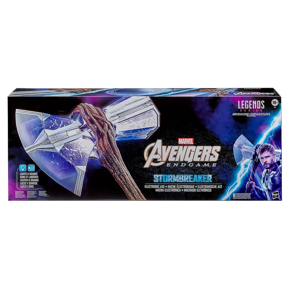 Hasbro Marvel Avengers: Endgame Thor Stormbreaker Elektronische Bijl Thor Premium Rollenspel Afbeelding 1