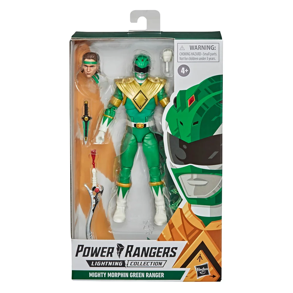 Hasbro Power Rangers Lightning Collection Mighty Morphin Green Ranger Action Figure Afbeelding 1