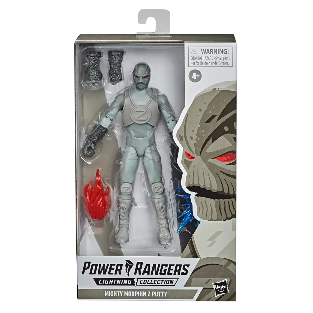 Hasbro Power Rangers Lightning Collection Zeo Z Putty 6-Inch Premium Collectible Action Figure Afbeelding 1