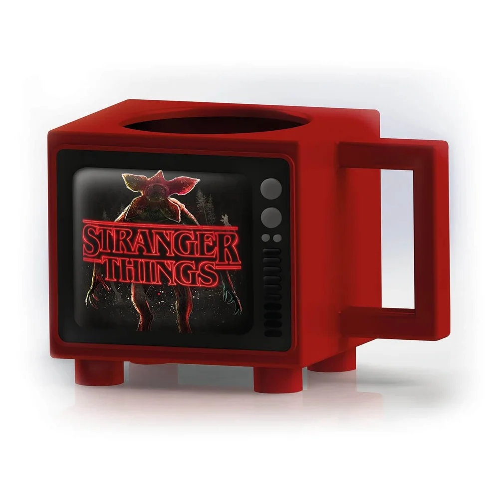 Stranger Things Retro TV Warmte Wisselende Mok Afbeelding 1