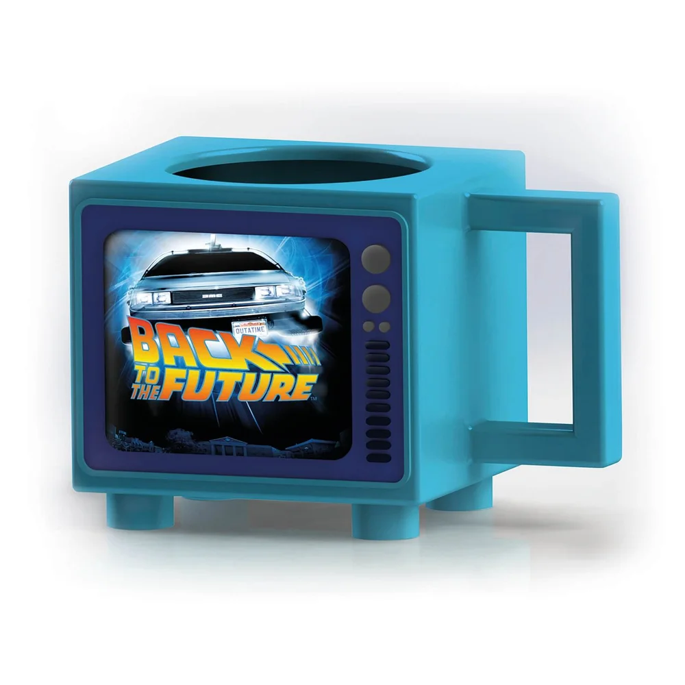 Back to the Future Retro TV Warmte Wisselende Mok Afbeelding 1