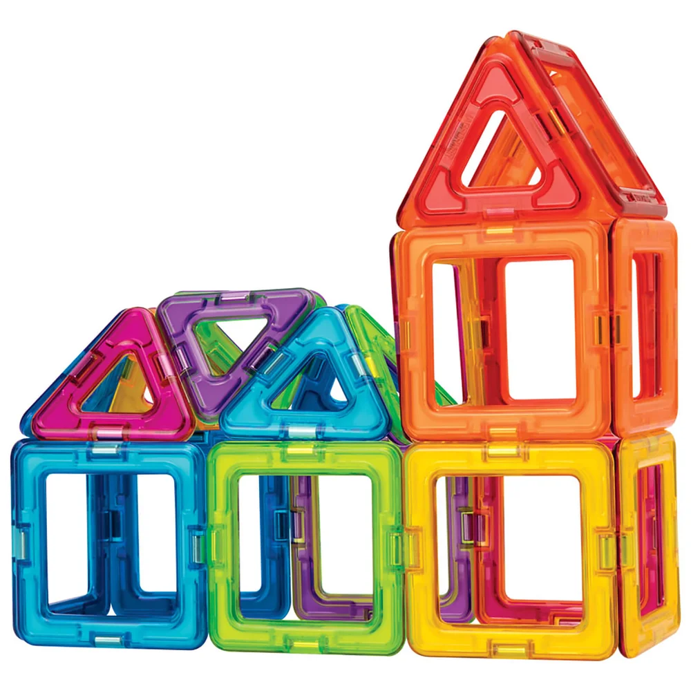 Magformers 40-delige Basisset + Opbergdoos Afbeelding 1
