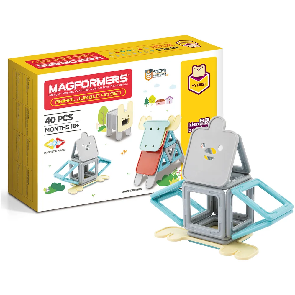 Magformers Dierenkluwen 40 Stuks Afbeelding 1