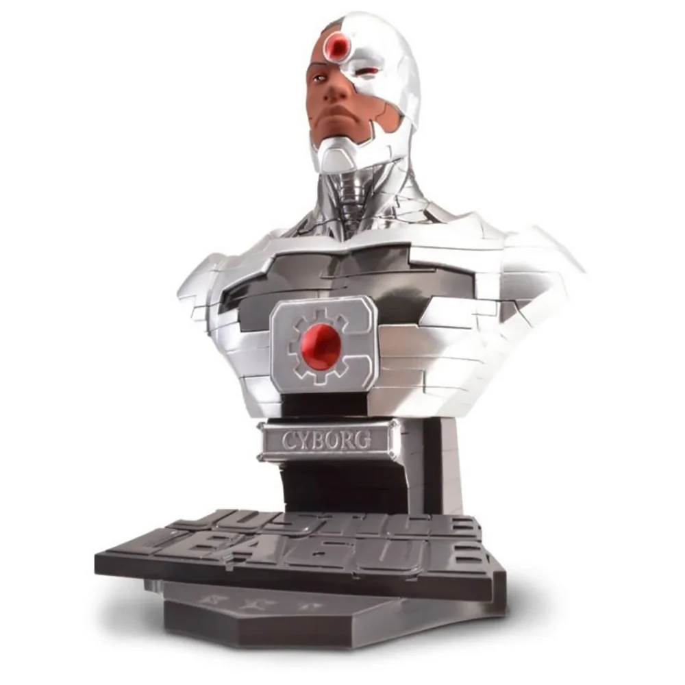 DC Comics Cyborg Solid 72 Piece 3D Jigsaw Puzzle Afbeelding 1