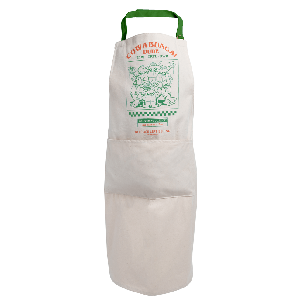 Teenage Mutant Ninja Turtles Cowabunga! Dude Apron - Green Straps Afbeelding 1