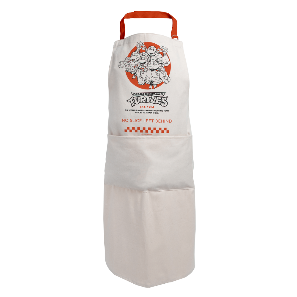 Teenage Mutant Ninja Turtles No Slice Left Behind Apron - Red Straps Afbeelding 1