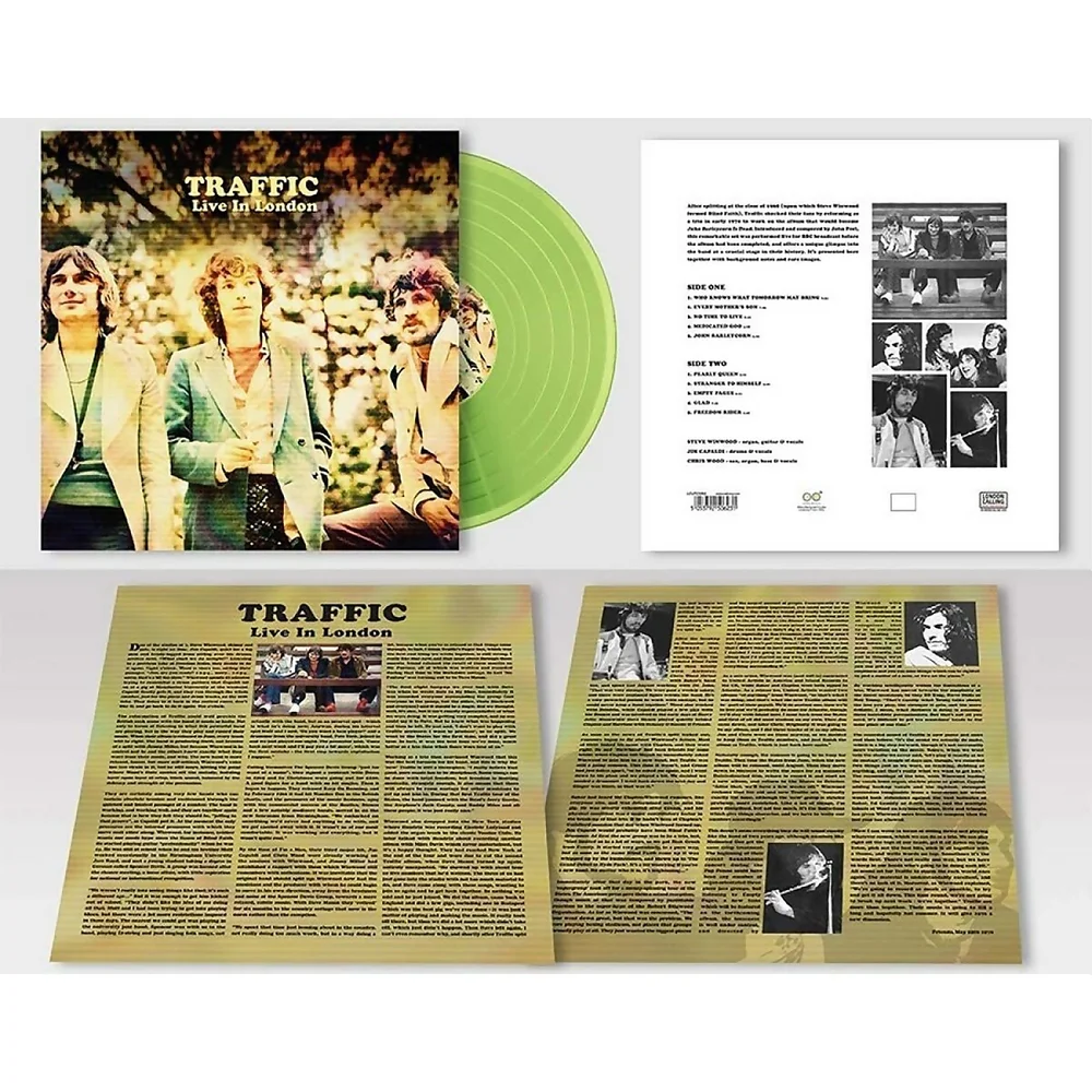 Traffic - Live in Londen LP Afbeelding 1