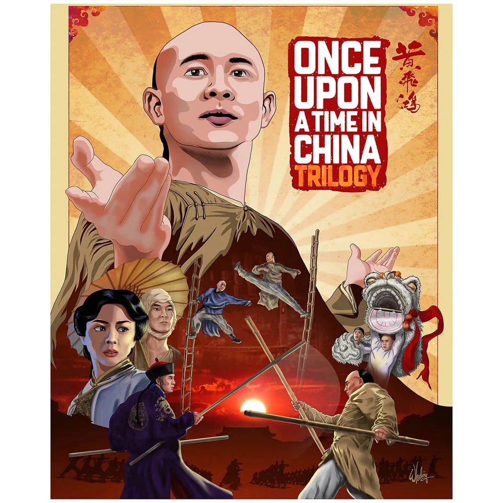 Once Upon A Time In China Trilogie (Eureka Classics) Blu-Ray Afbeelding 1
