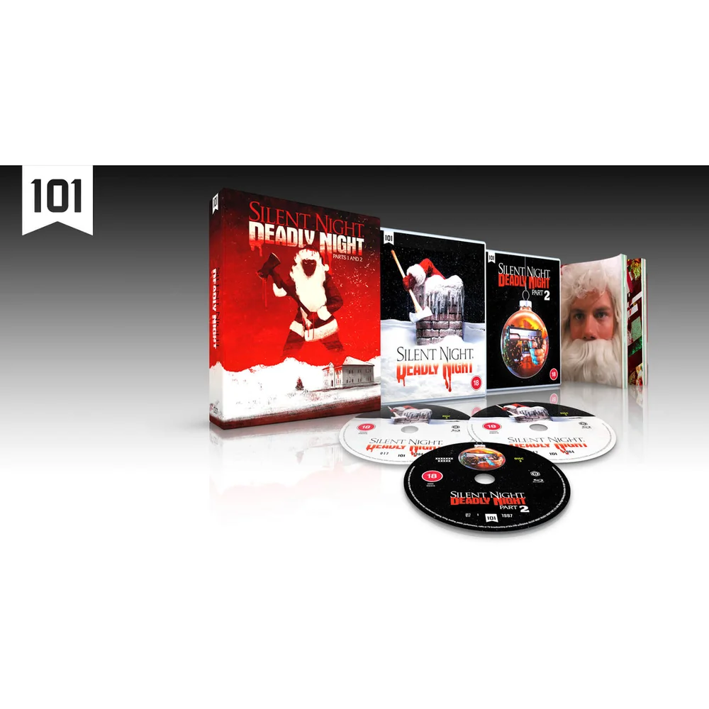Silent Night Deadly Night 1 & 2 (Blu-ray) (Limited Edition) Afbeelding 1