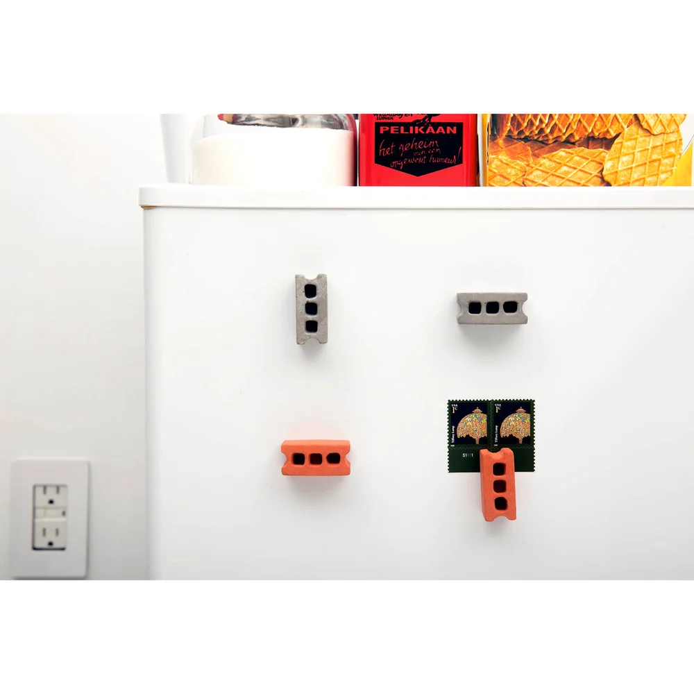 Cinder Block Magnets Afbeelding 1