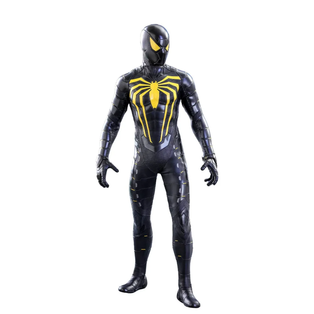 Hot Toys Marvel's Spider-Man Video Game Masterpiece Actiefiguur 1/6 Spider-Man (Anti-Ock Suit) Deluxe 30 cm Afbeelding 1
