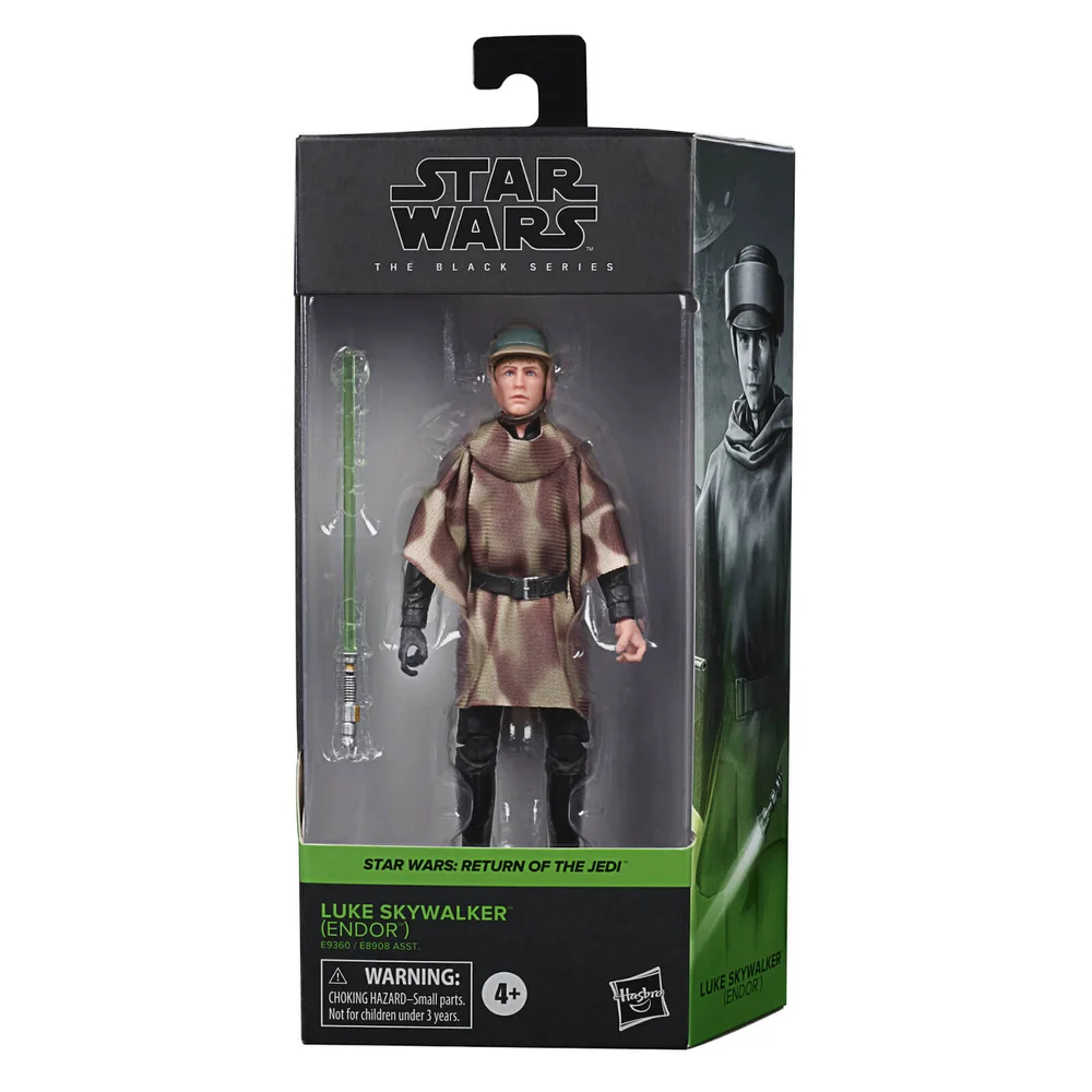 Hasbro Star Wars The Black Series Luke Skywalker (Endor) Actiefiguur Afbeelding 1