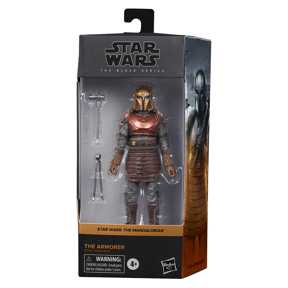 Hasbro Star Wars The Mandalorian Black Series Armorer Actiefiguur Afbeelding 1
