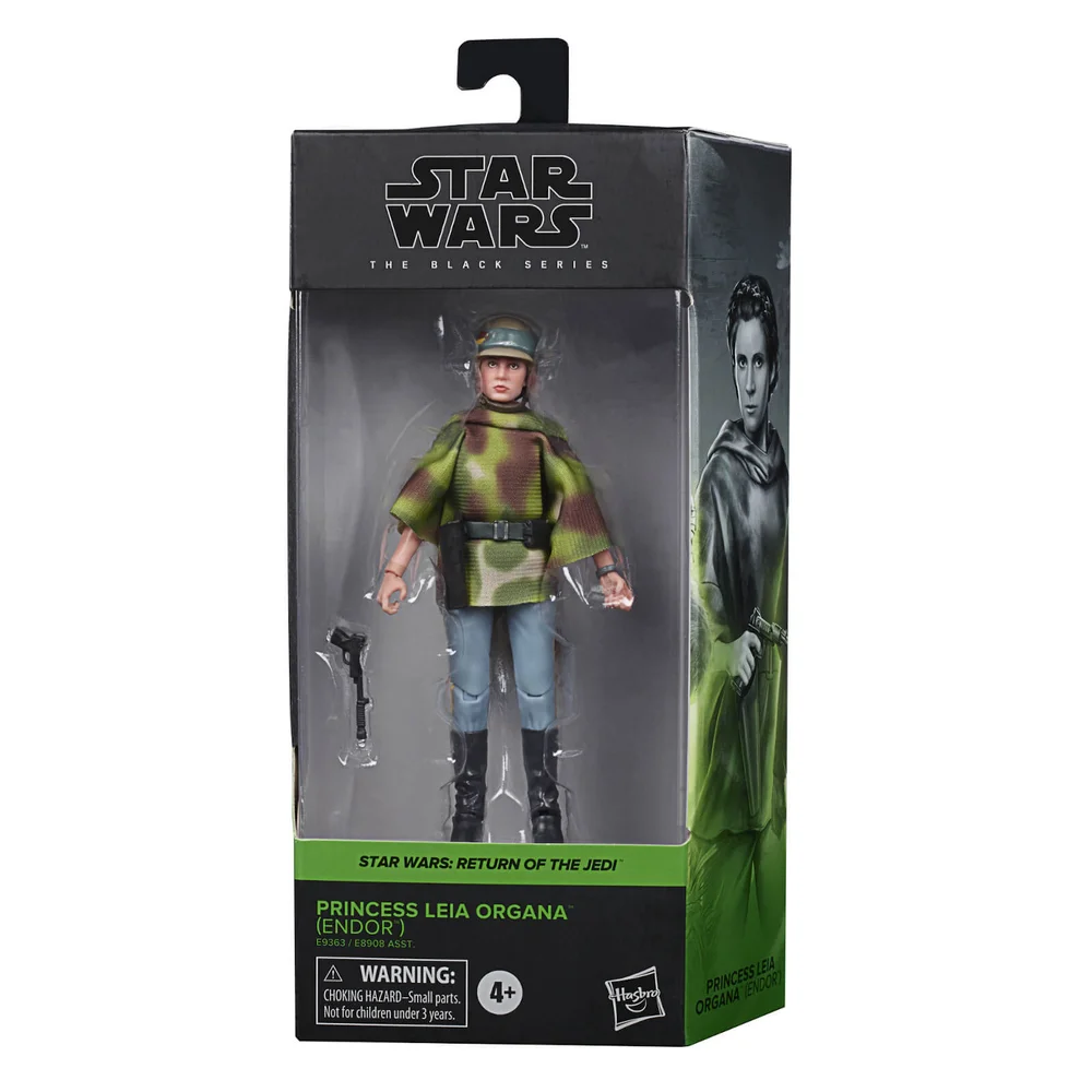 Hasbro Star Wars The Black Series Prinses Leia Organa (Endor) Actiefiguur Afbeelding 1