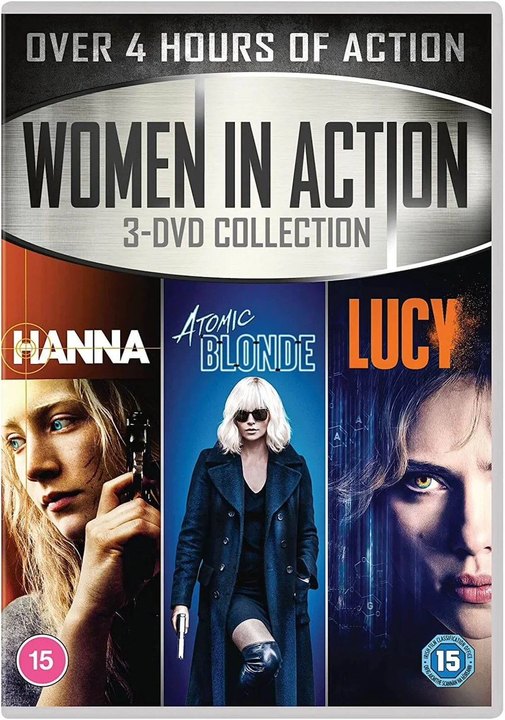 Women In Action Triple (Lucy/Hanna/Atomic Blonde) Afbeelding 1