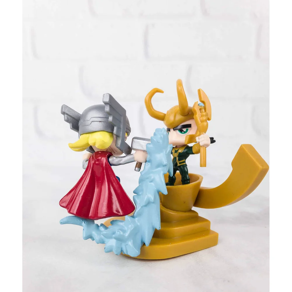 Marvel Figuur Thor vs Loki LC Exclusief 8 cm Afbeelding 1