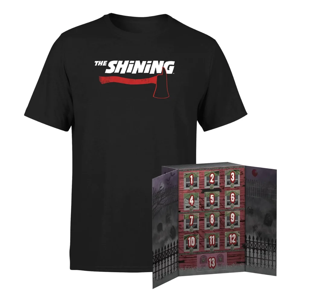 13 Day Spooky Countdown Pop! Calendar and Shining T-shirt - Heren - S - Zwart Afbeelding 1