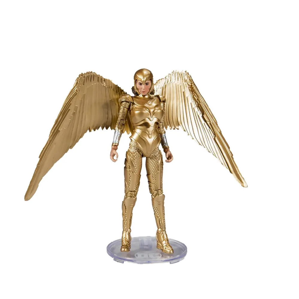 McFarlane DC Comics 18 cm Wonder Woman 84 - Wonder Woman Gouden Pak Actiefiguur Afbeelding 1