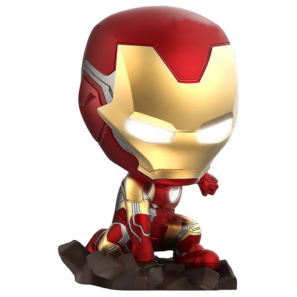 Hot Toys Cosbaby Marvel Avengers: Endgame - Iron Man Mark 85 (Landing Version) Figure Afbeelding 1