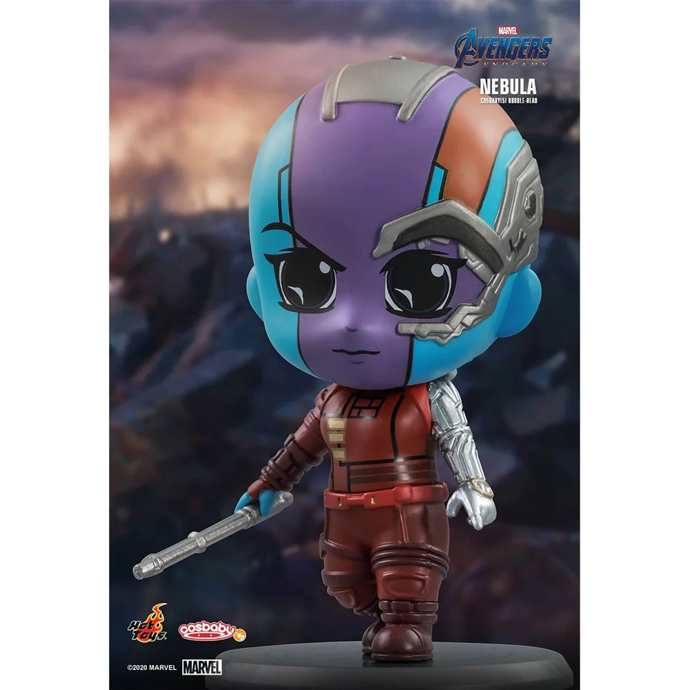 Hot Toys Cosbaby Marvel Avengers: Endgame - Nebula Figuur Afbeelding 1