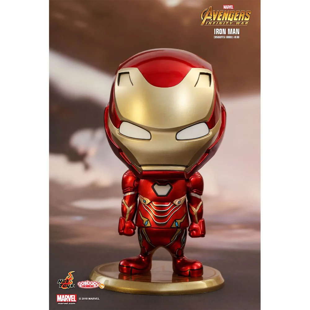 Hot Toys Cosbaby Marvel Avengers: Infinity War - Iron Man Mark 50 Figuur Afbeelding 1