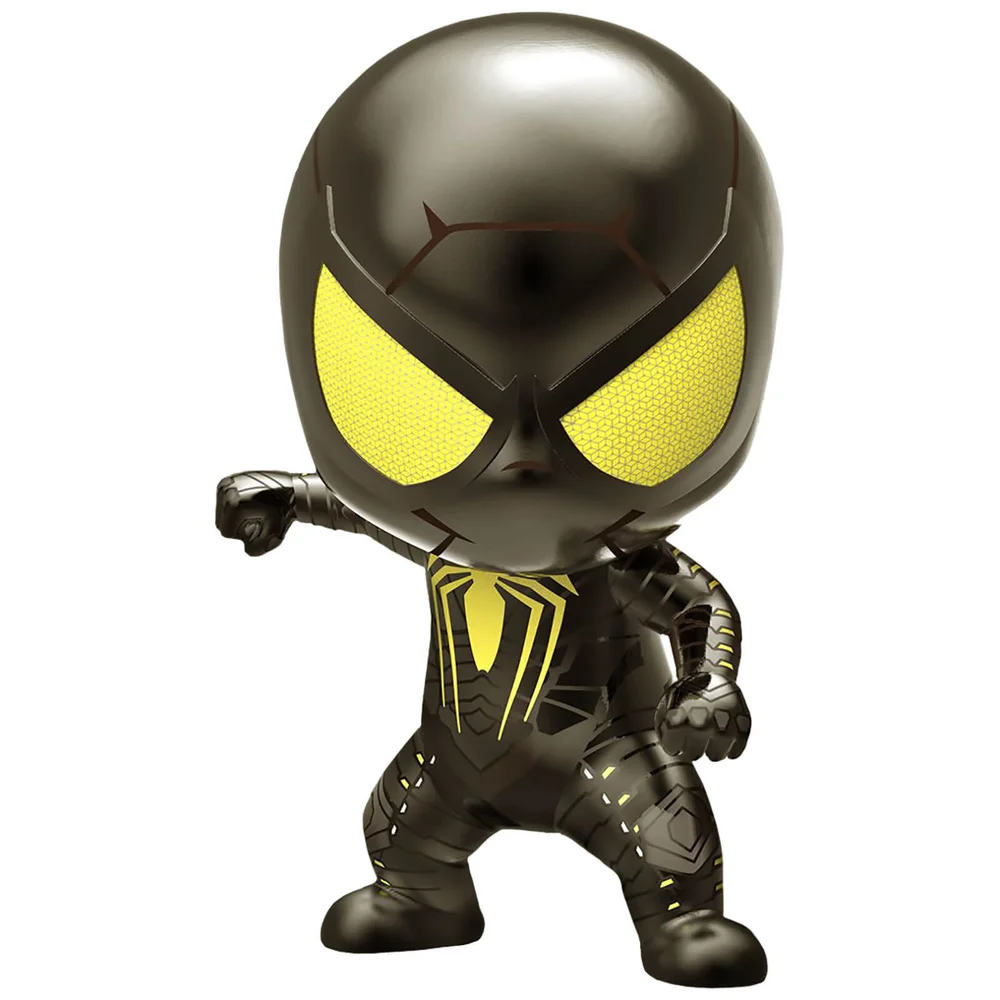 Hot Toys Cosbaby Marvel's Spider-Man PS4 - Spider-Man (Anti-Ock Suit versie) Figuur Afbeelding 1