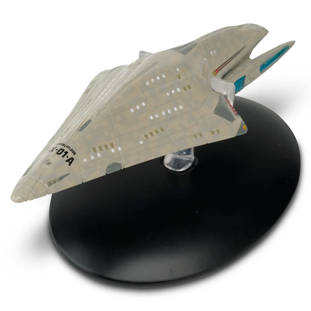 Eaglemoss Star Trek Die Cast Schip Replica - U.S.S. Dauntless NX-01 A Starship Model Afbeelding 1