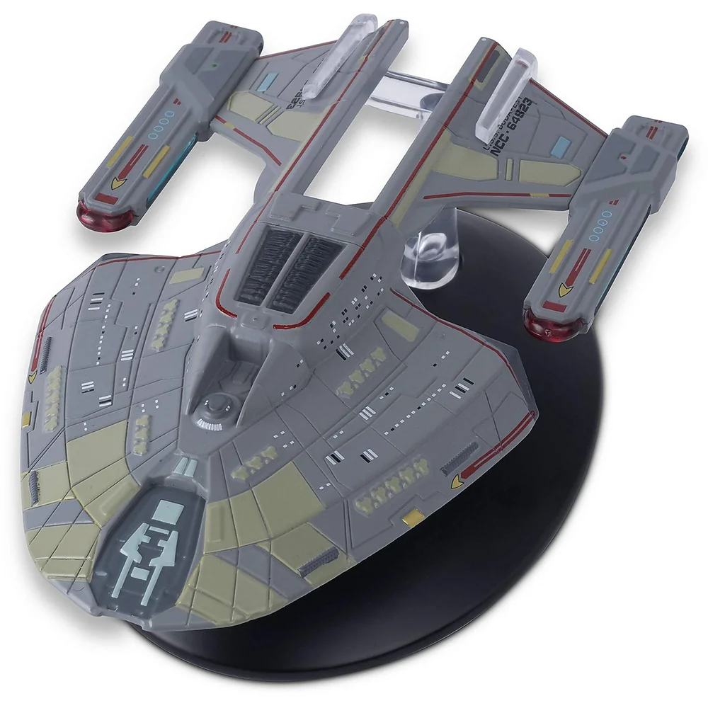 Eaglemoss Star Trek Die Cast Schip Replica - Noorwegen Class Cruiser Star Ship Model Afbeelding 1
