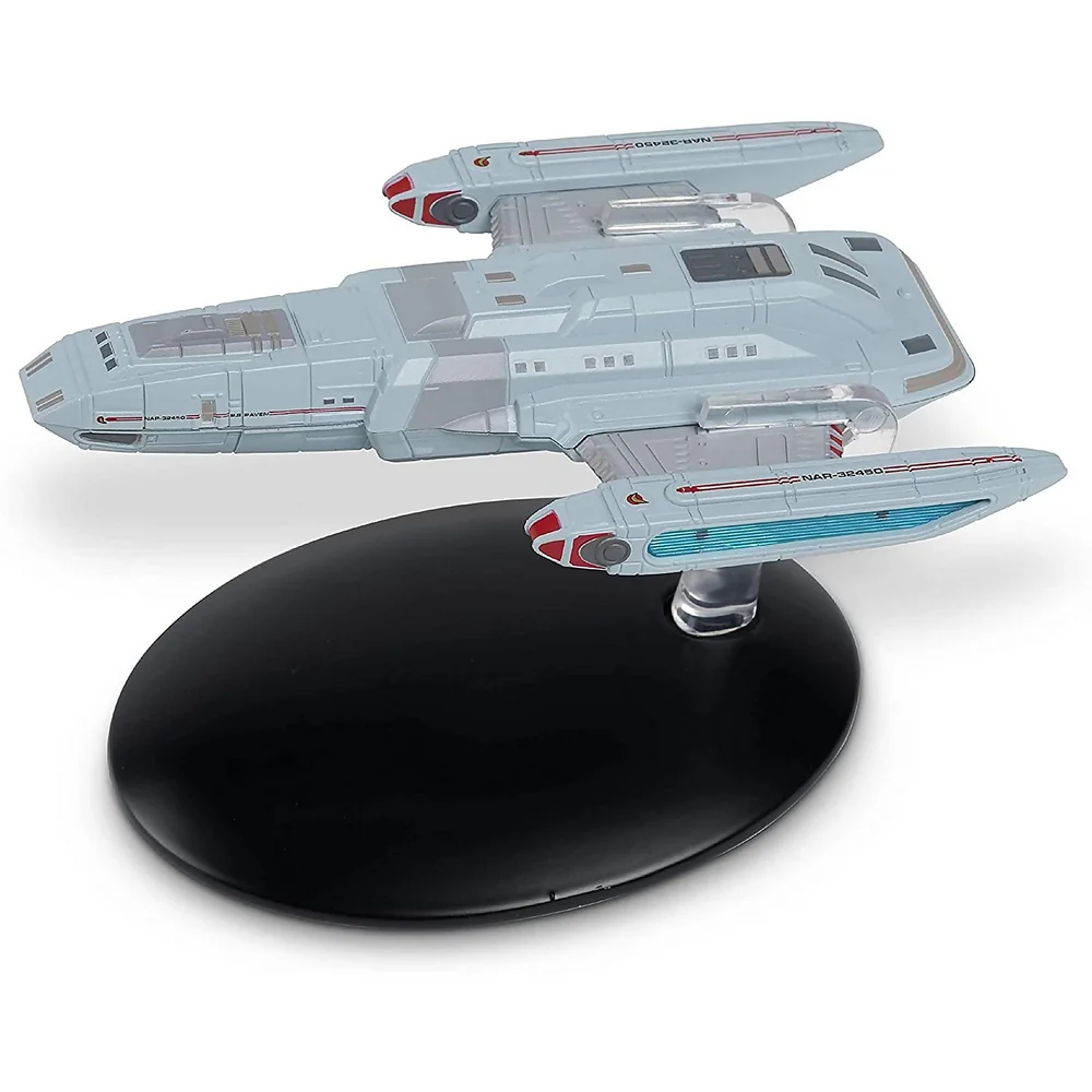 Eaglesmoss Star Trek Die Cast Schip Replica - U.S.S. Raven Nar 32450 Starship Model Afbeelding 1