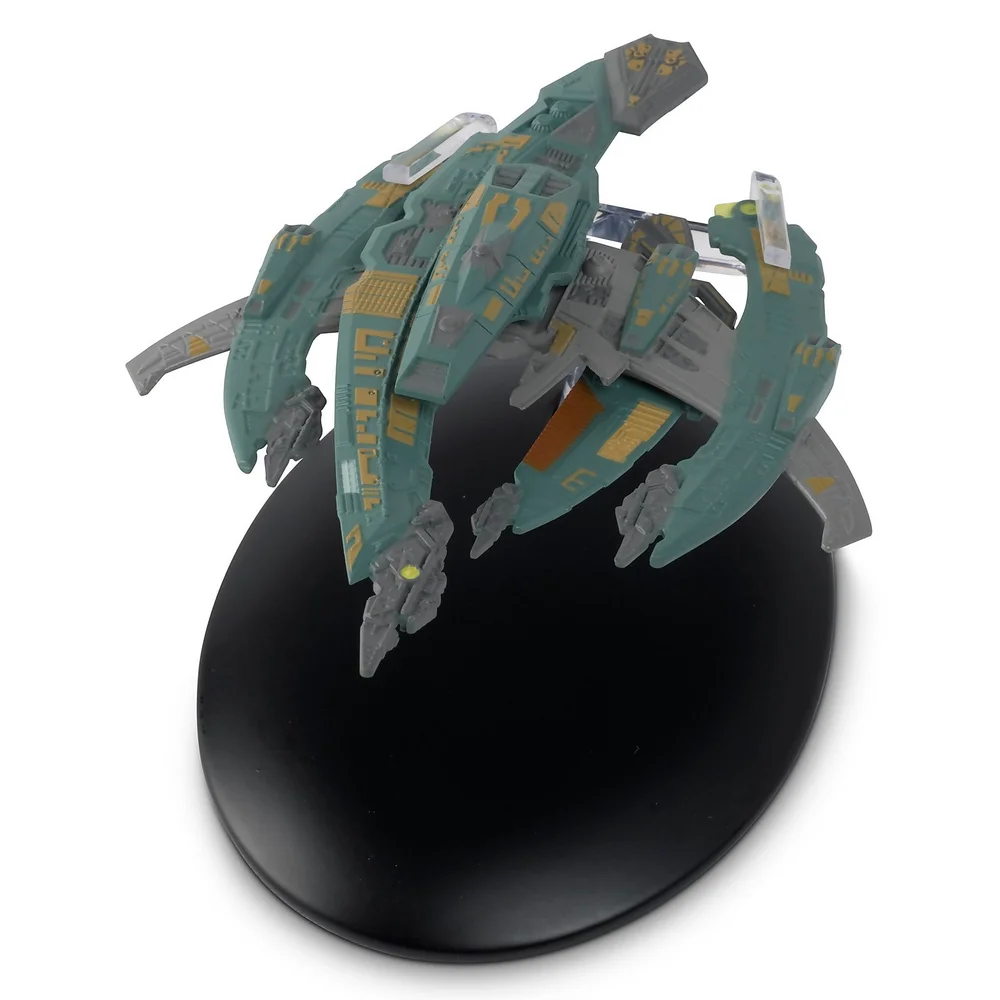 Eaglemoss Star Trek Die Cast Schip Replica - Breen Oorlogsschip Starship Model Afbeelding 1