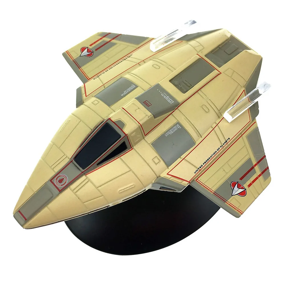 Eaglemoss Star Trek Die Cast Schip Replica - Starfleet Academie Vlucht Training Craft Mo Afbeelding 1