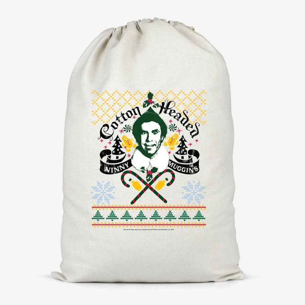 Elf Ninny Muggins Cotton Storage Bag - Small Afbeelding 1