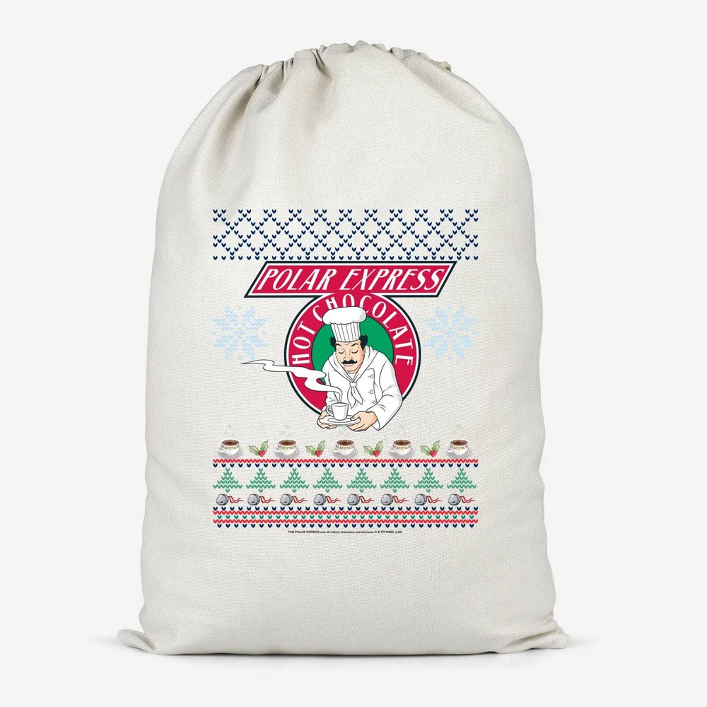 The Polar Express Hot Chocolate Cotton Storage Bag - Small Afbeelding 1