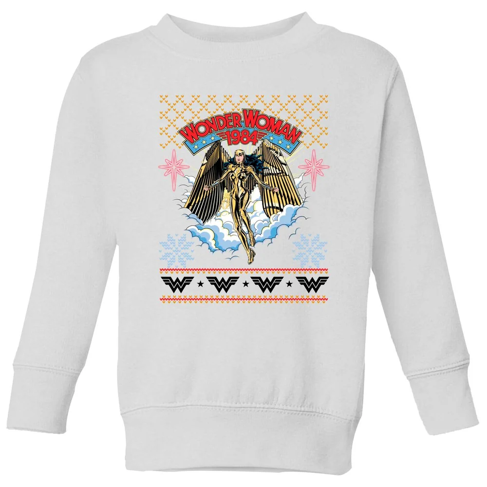 Wonder Women 1984 Kids' Sweatshirt - White - 146/152 (11-12 jaar) Afbeelding 1