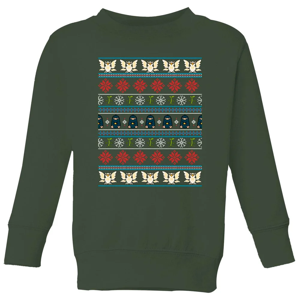 Fantastic Beasts Kids' Sweatshirt - Forest Green - 98/104 (3-4 jaar) Afbeelding 1