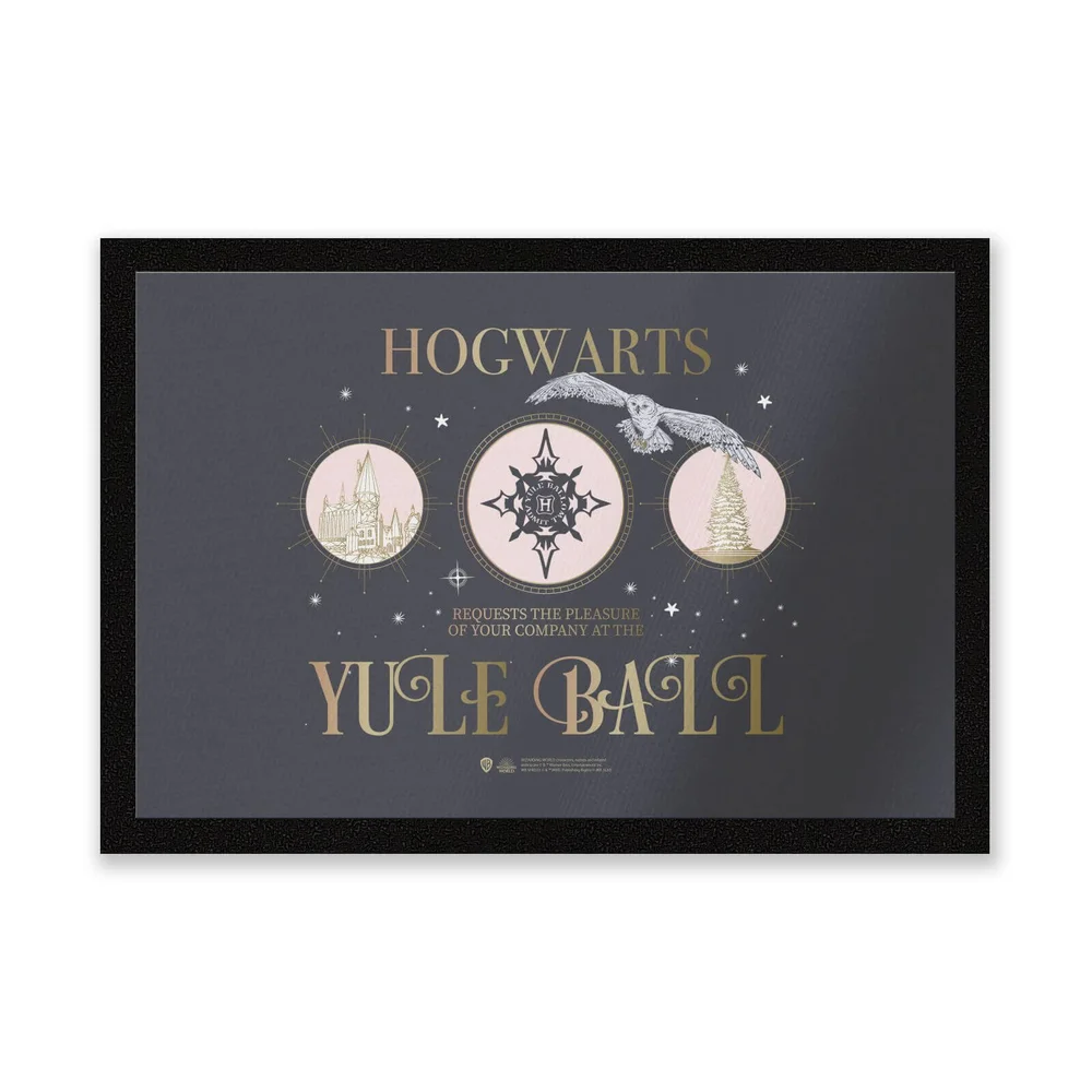 Harry Potter Welcome To The Yule Ball Entrance Mat Afbeelding 1