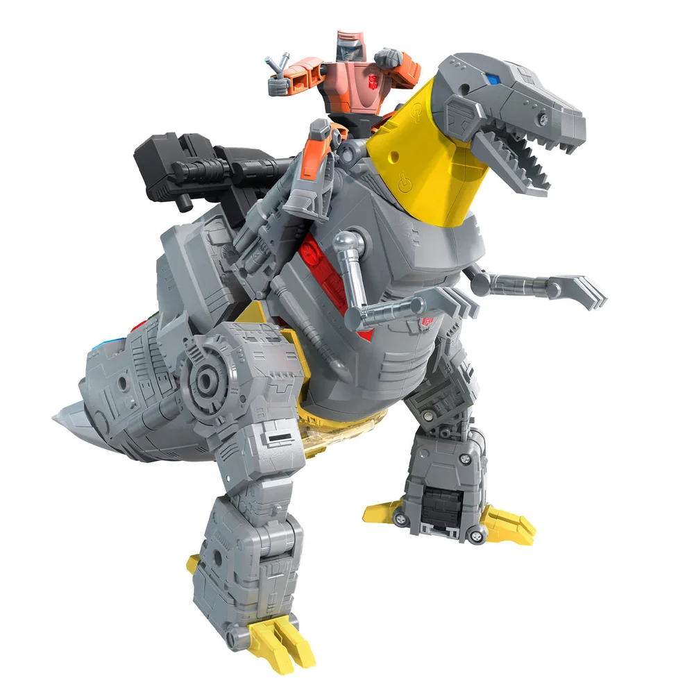 Hasbro Transformers Studio Series 86-06 Leader The Transformers: The Movie Grimlock en Autobot Wheelie Actiefiguur Afbeelding 1