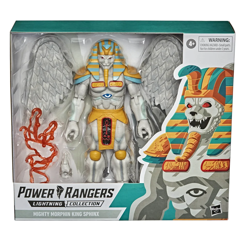 Hasbro Power Rangers Lightning Collectie Monsters Mighty Morphin King Sphinx Actiefiguur Afbeelding 1