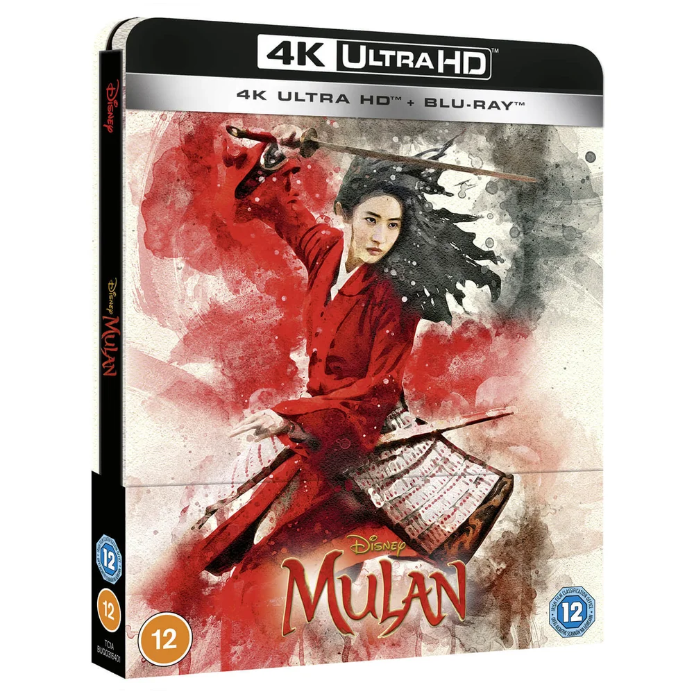 Mulan - 4K Ultra HD Zavvi Exclusief Steelbook (Inclusief Blu-ray) Afbeelding 1