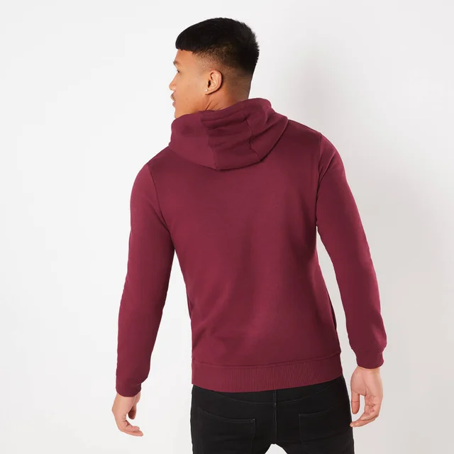 Lord Of The Rings The Zwart Gates Of Mordor Hoodie - Bordeaux