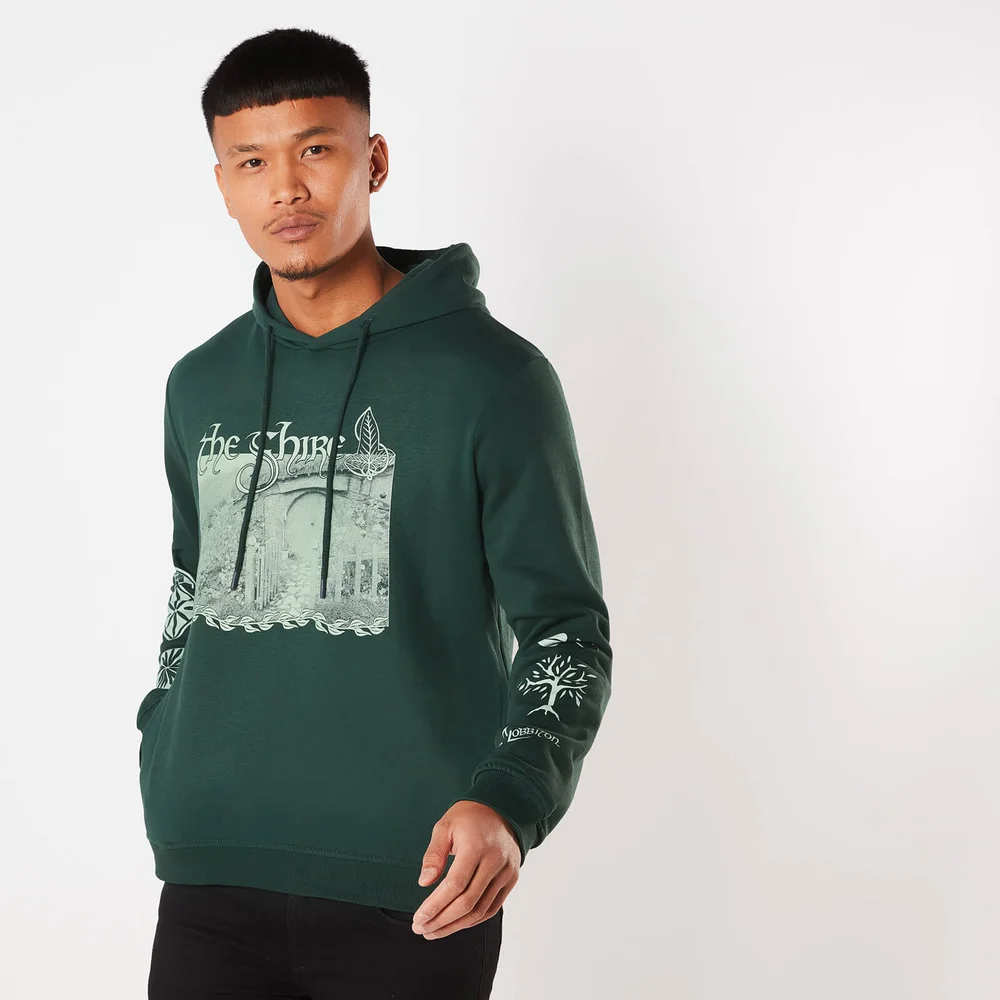 Lord Of The Rings The Shire Hoodie - Forest Groen - S Afbeelding 1