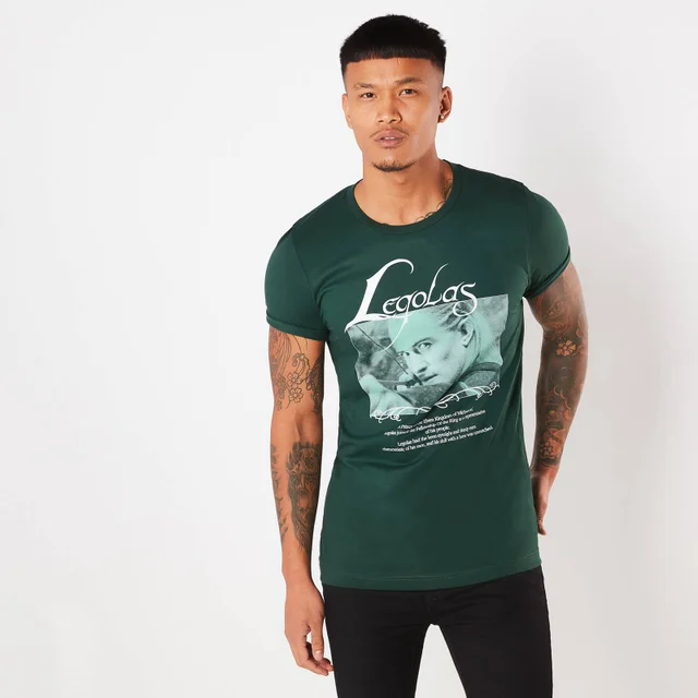 Lord Of The Rings Legolas Prince Of Mirkwood Men's T-Shirt - Groen