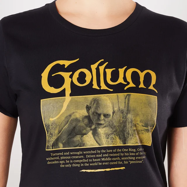 Lord Of The Rings Gollum Women's T-Shirt - Donker Blauw