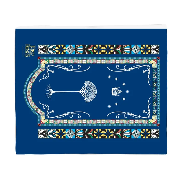 Lord Of The Rings The Coronation Of Aragorn Fleece Deken